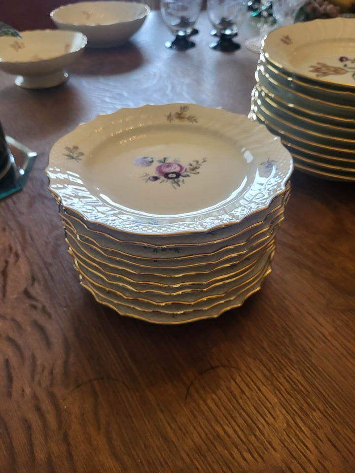 Porcelæn, Frokosttallerken,