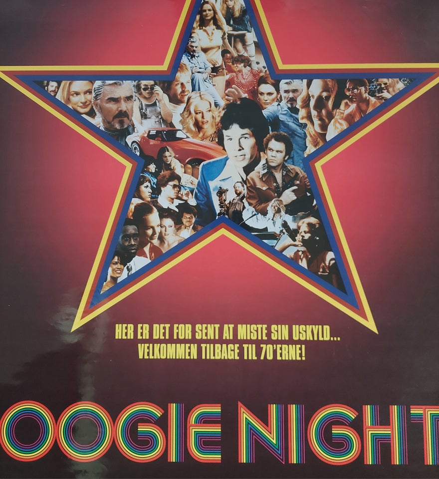 Plakat, motiv: Boogie Nights, b: 62