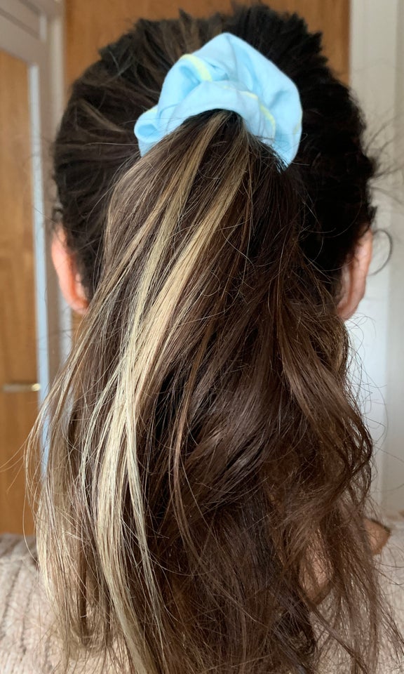 Hårbånd, Scrunchie hårstrikk i