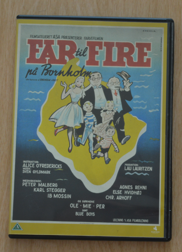 Far til fire på Bornholm, DVD,