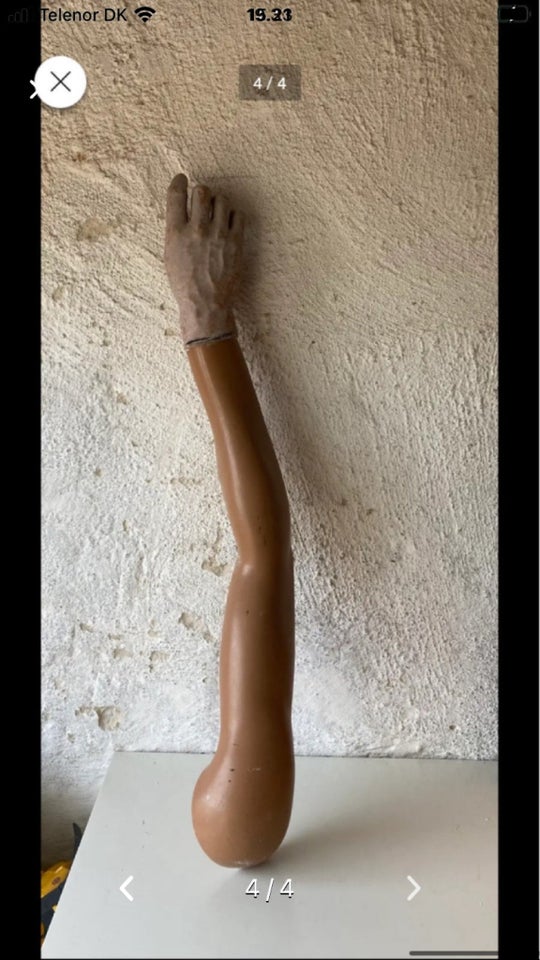 Gl mannequin arm m hånd. perfekt til