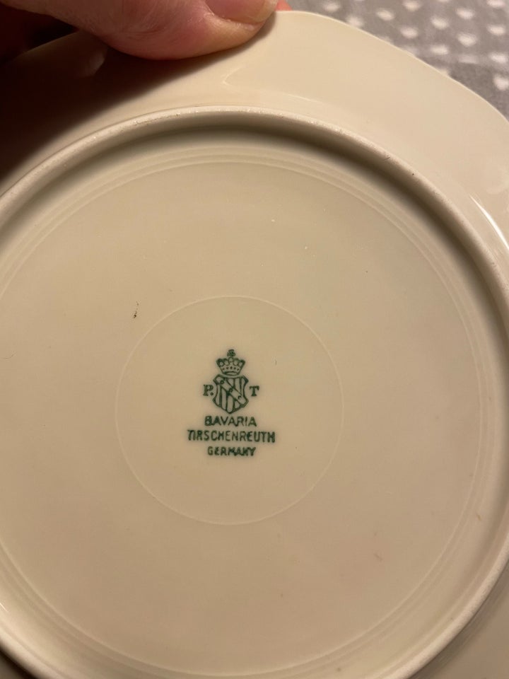 Porcelæn Kop og underkop Bavaria