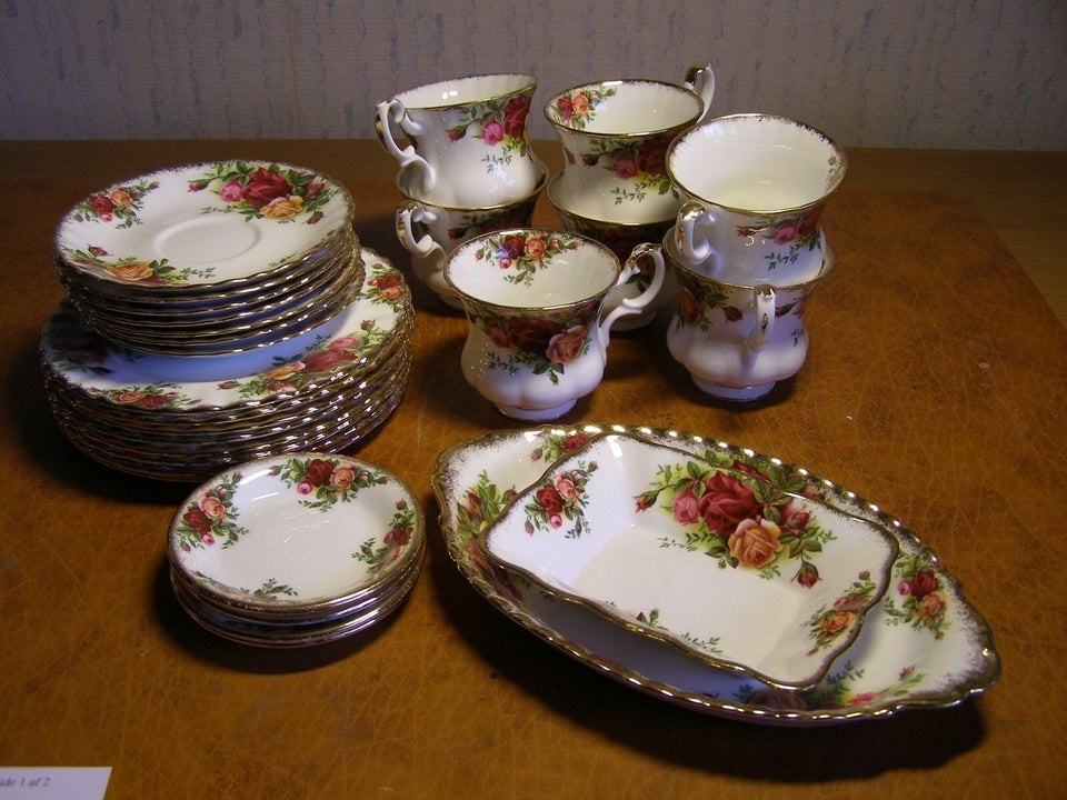 Porcelæn Kaffestel Royal Albert