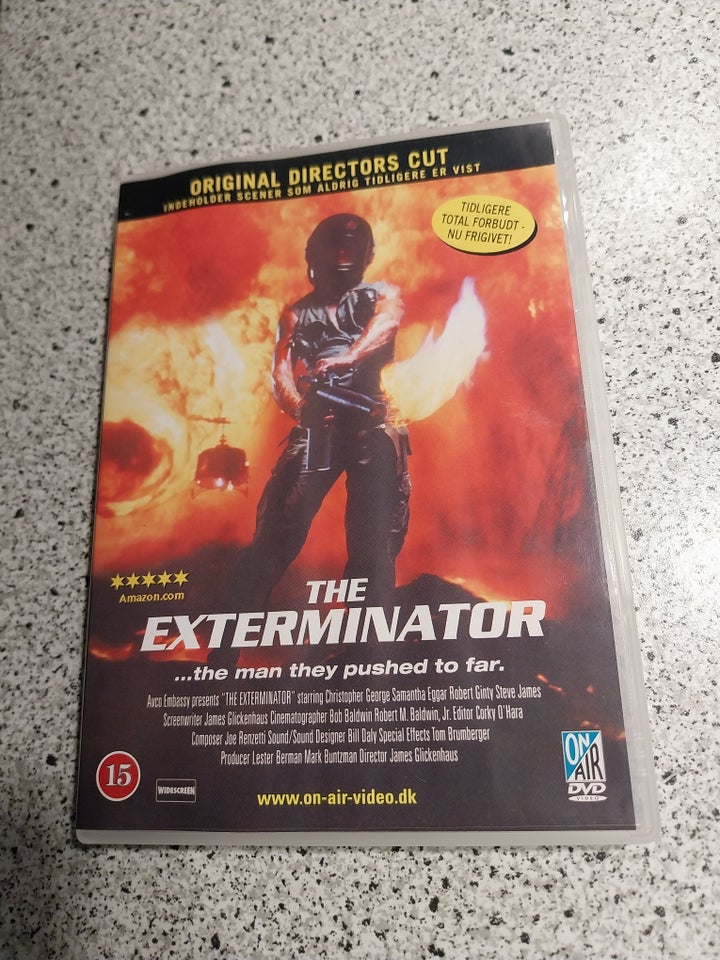 The Exterminator, DVD, action