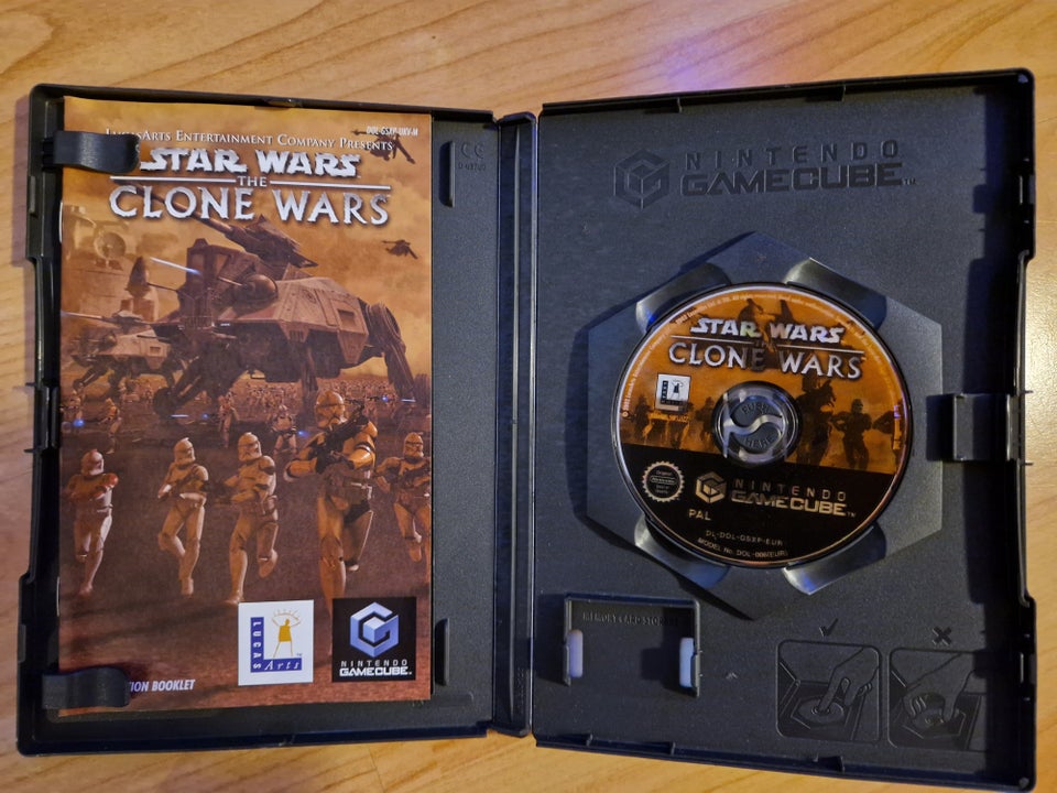 STAR WARS THE CLONE WARS, Gamecube