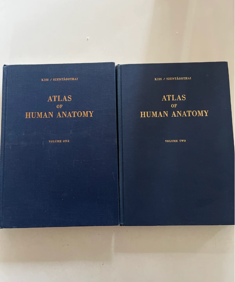 Atlas of Human Anatomy Vol 1-2,