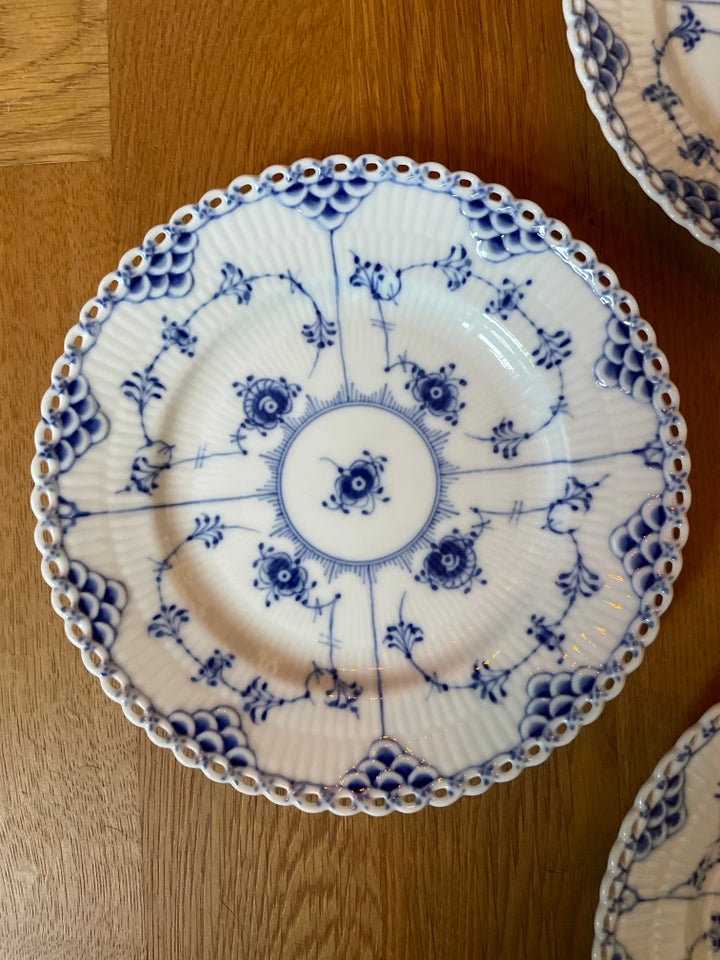 Porcelæn, 4 x små Tallerkner, Royal