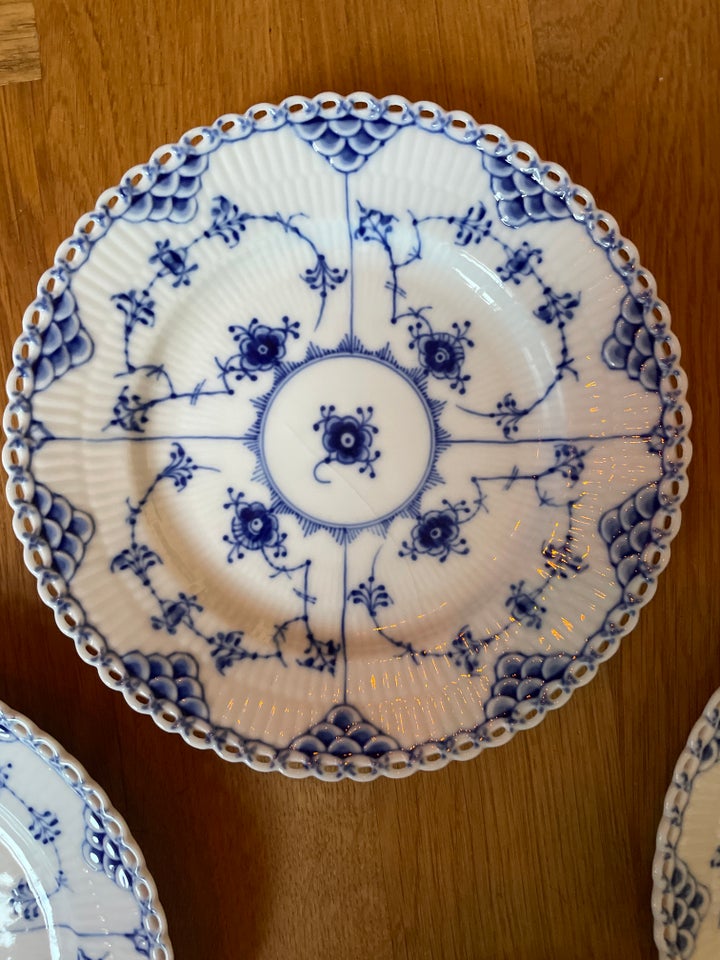 Porcelæn, 4 x små Tallerkner, Royal