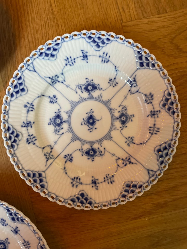 Porcelæn, 4 x små Tallerkner, Royal