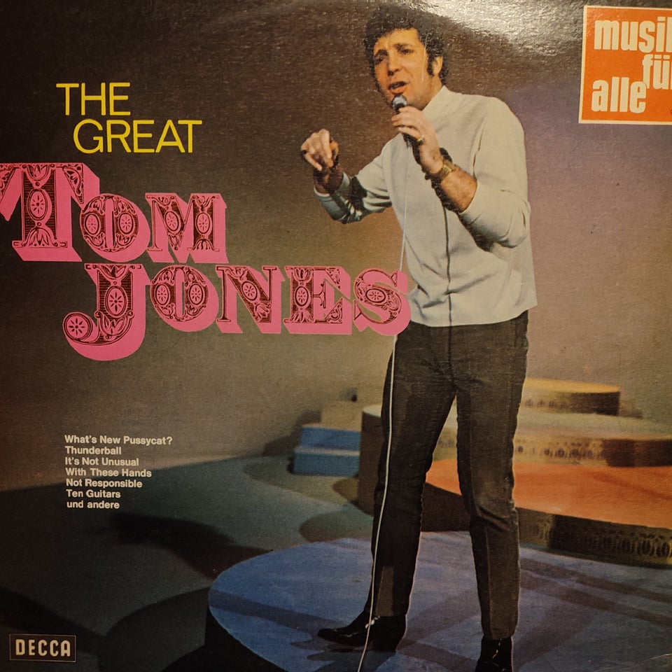 LP, Tom Jones , The great