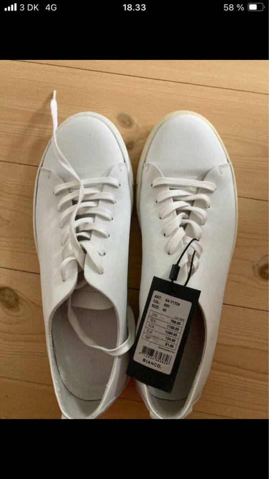 Sneakers, str. 40, Bianco