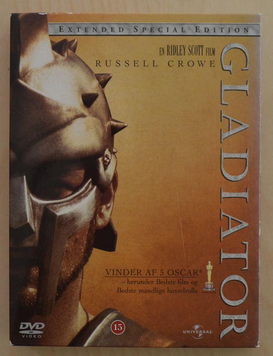 Gladiator, DVD, action