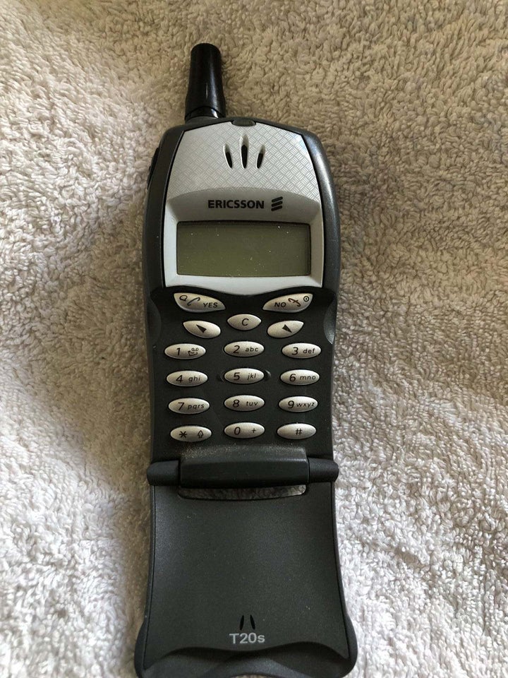 Telefon, defekte retro