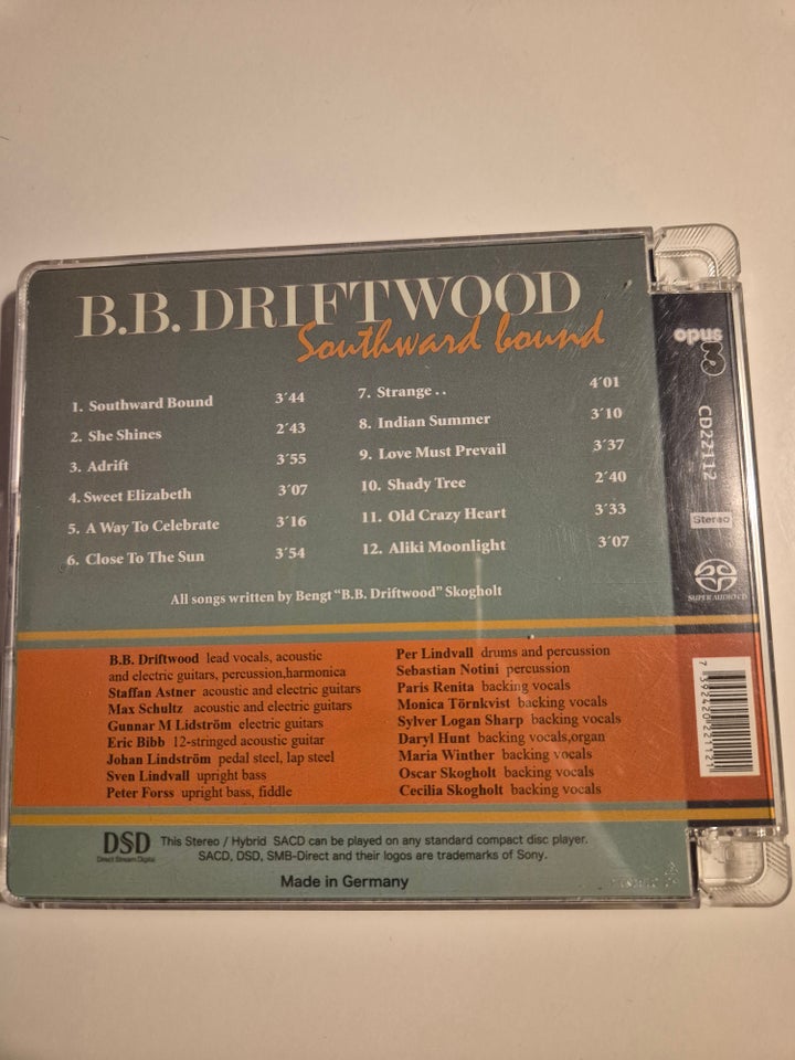 B.B. Driftwood: Southward Bound,