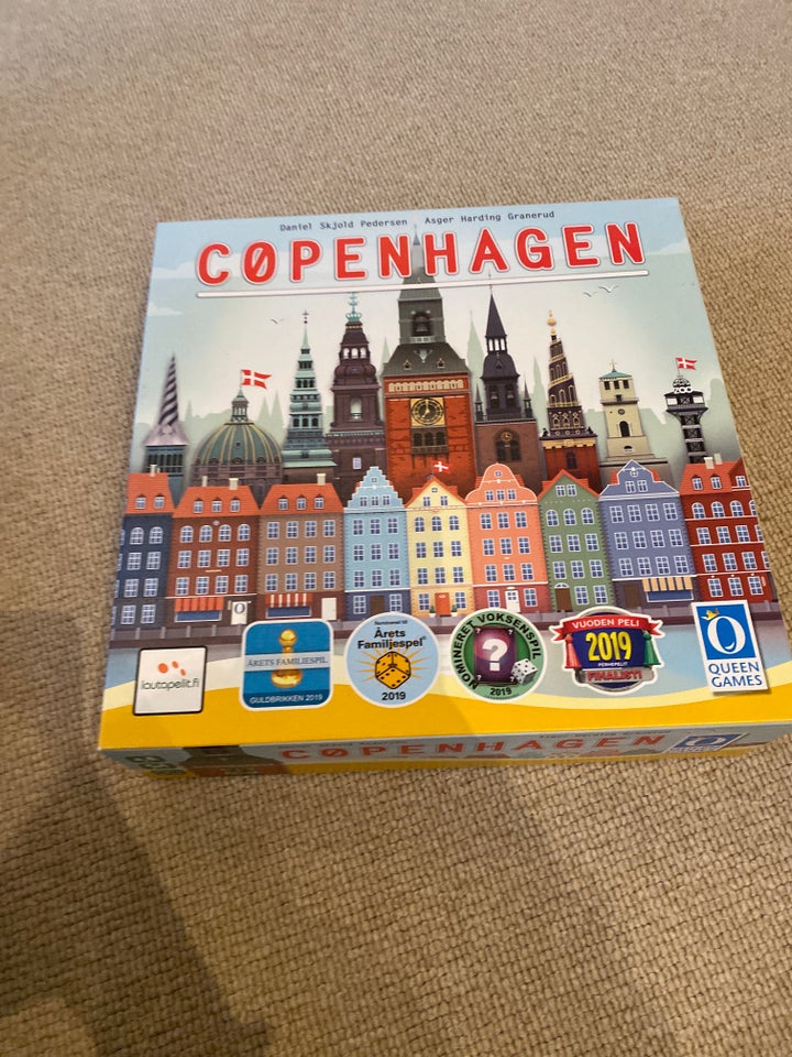 Copenhagen familie spil, brætspil