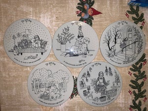 Porcelæn PLATTER NYMØLLE