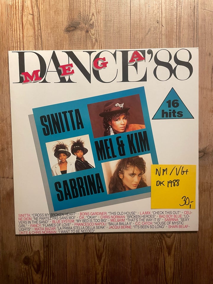 LP, Various, Mega Dance '88