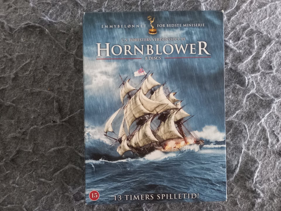 Hornblower 8xdisc, DVD, drama