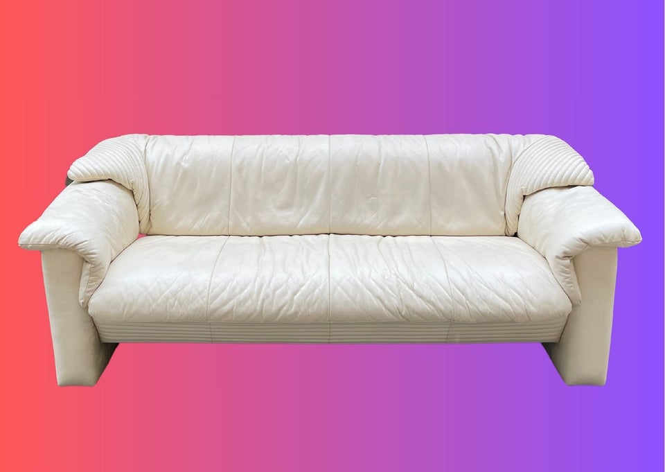 Sofa læder 2 pers