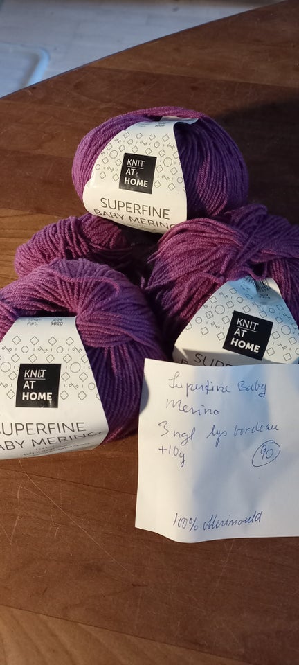 Garn Superfine Baby Merino