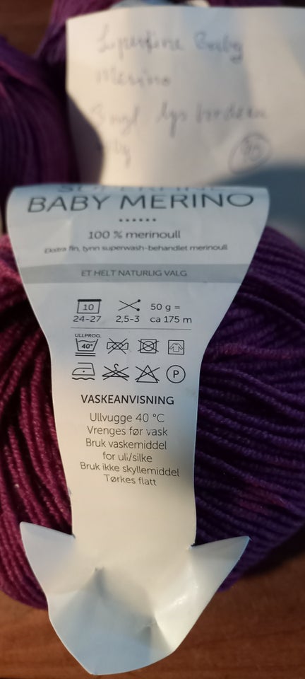 Garn Superfine Baby Merino