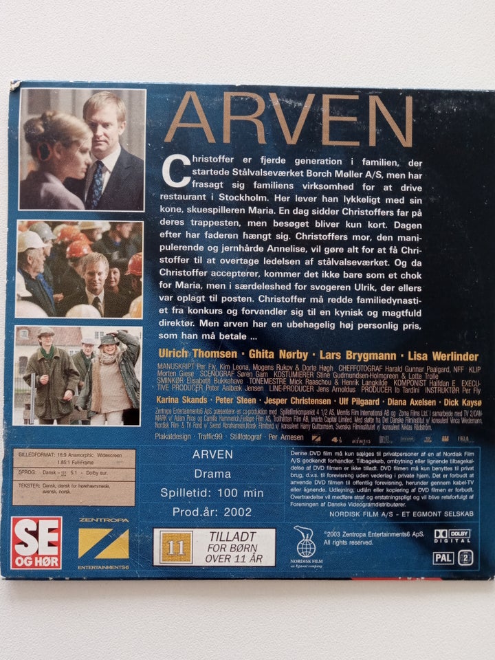 Arven, DVD, drama