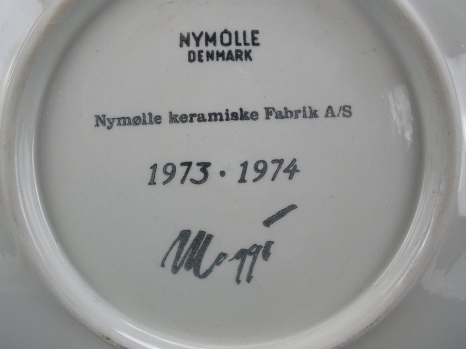 Platte Med Engel Nymølle