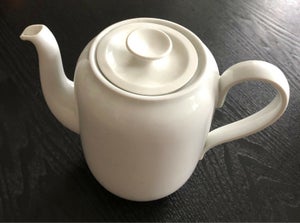 Porcelæn Hvid kaffekande Form