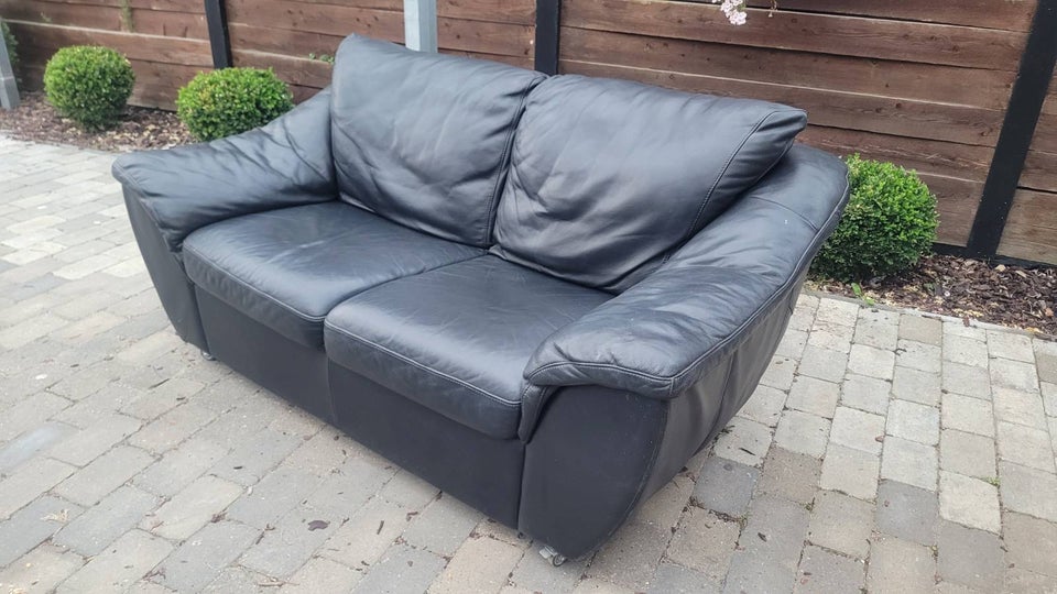 Sofa, læder