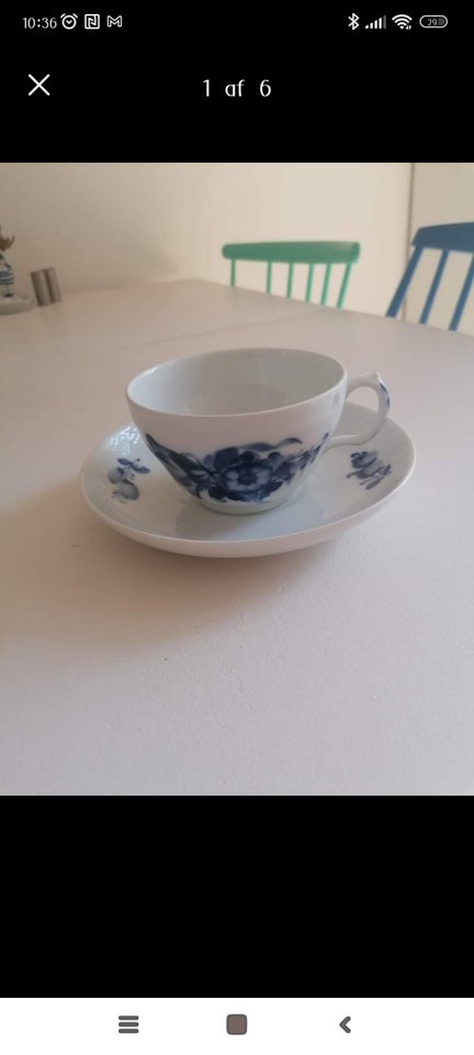 Porcelæn Morgenkop tekop