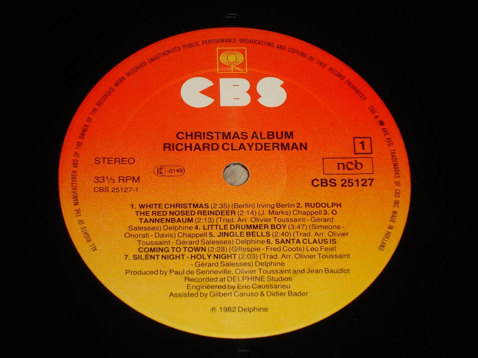 LP, Richard Clayderman – Christmas