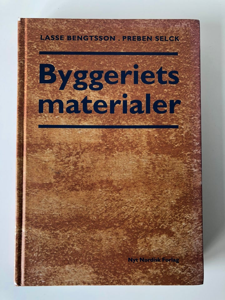 Byggeriets materialer, Preben