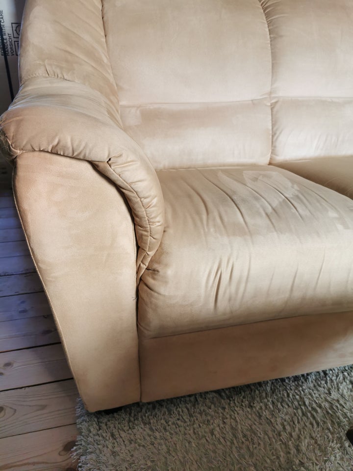 Hjørnesofa, microfiber, 5 pers.