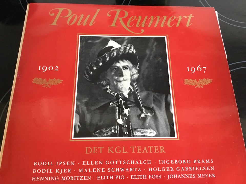 LP, Poul Reumert, 1902-1967 Det Kgl