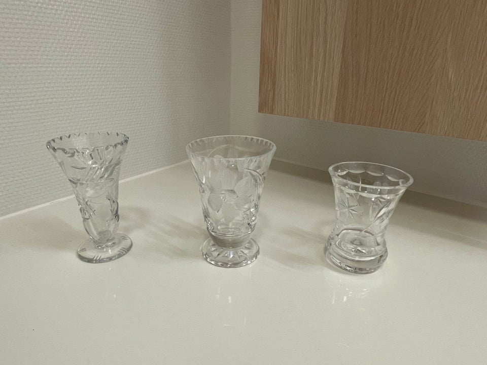 Glas Vaser Krystal