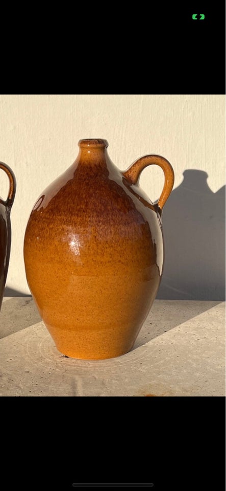Keramik Kande / vase Holbæk