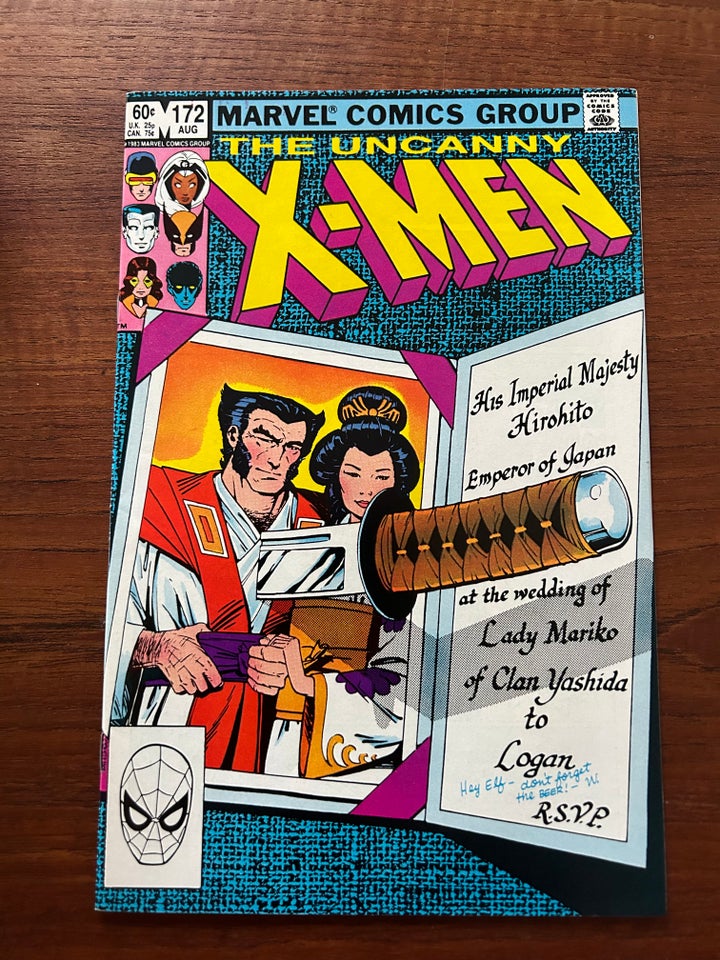 Uncanny X-men 172 1983, Stan Lee,