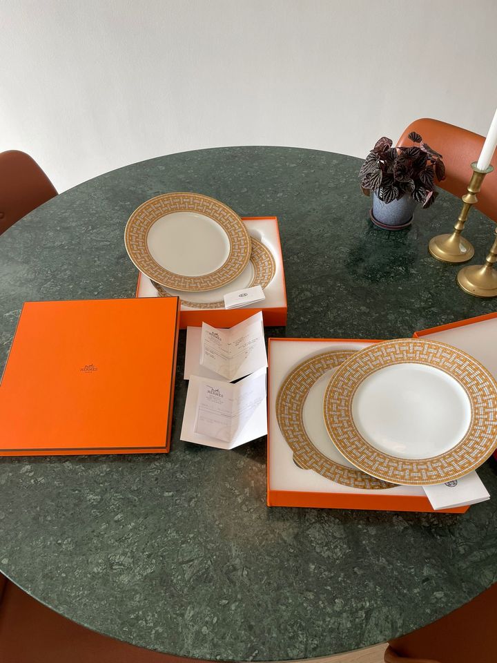 Porcelæn Hermes Assiette A Diner