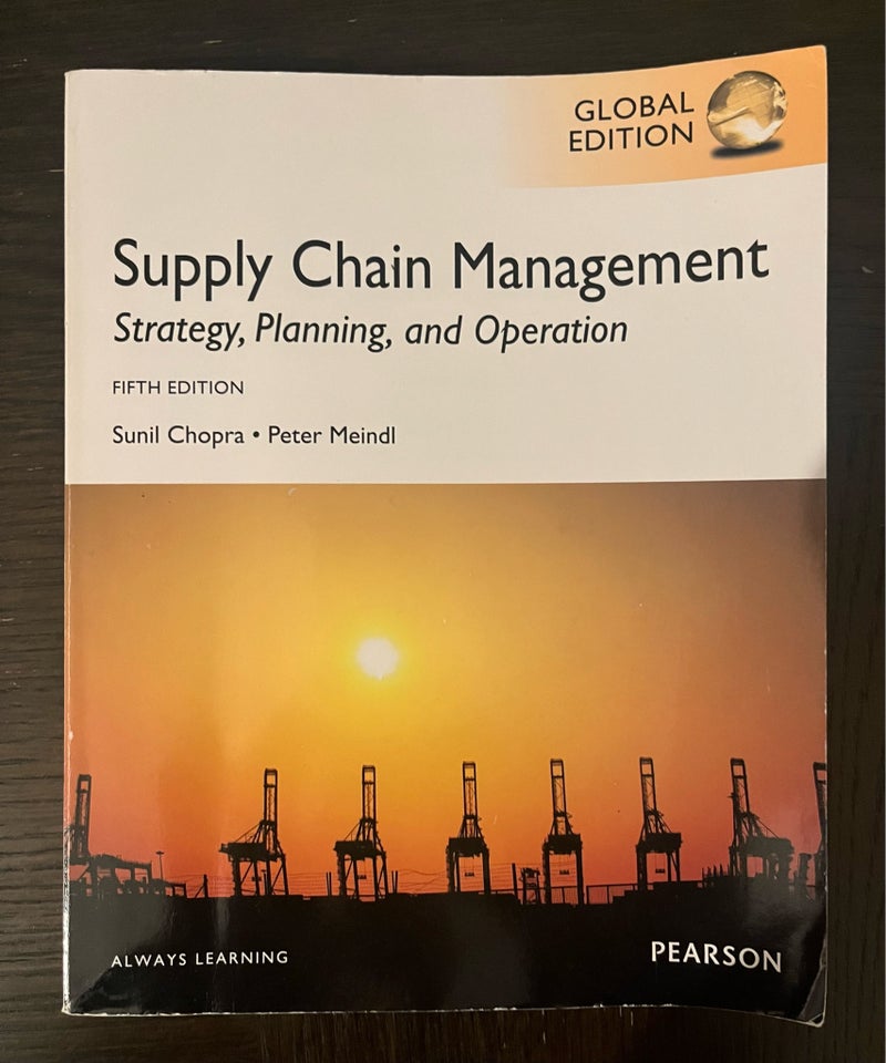 Supply Chain Management -