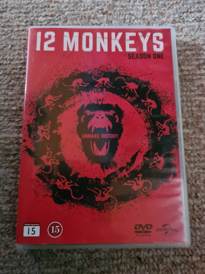 12 Monkeys season 1, DVD, science