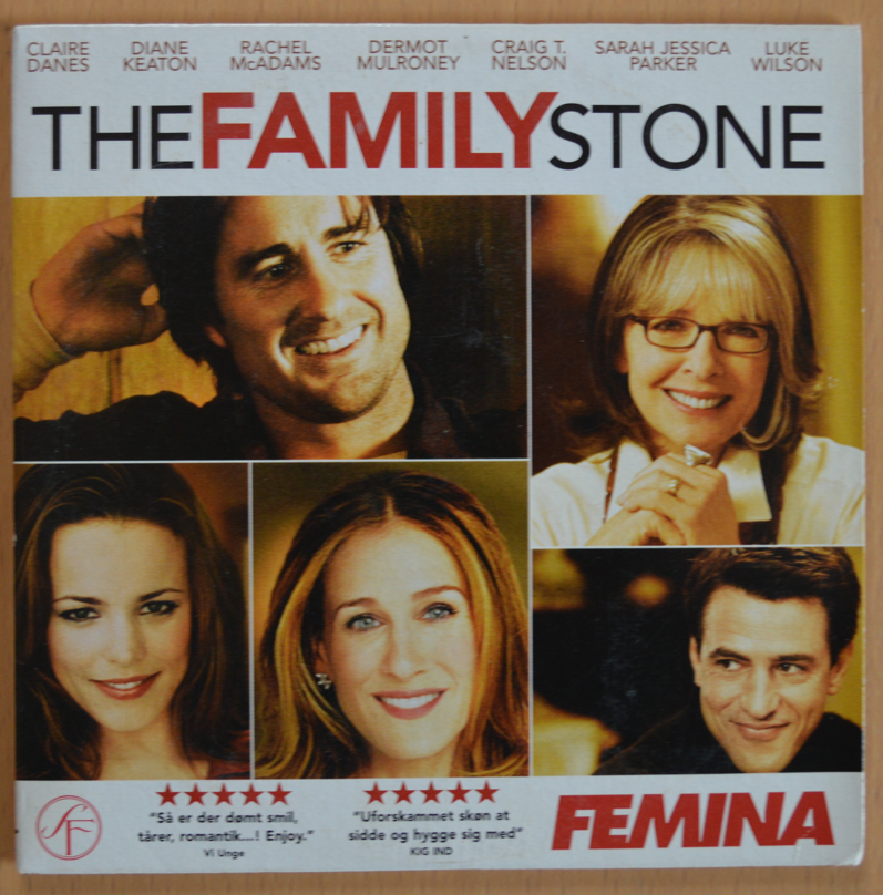 The family stone, DVD, komedie