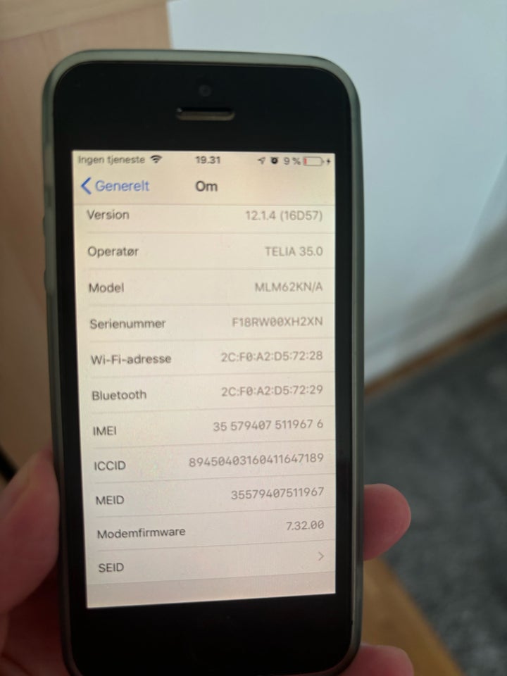 iPhone SE 1 generation 64 GB sort