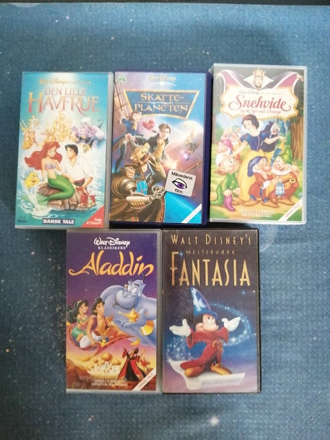 Tegnefilm, 5 Disney Klassikere