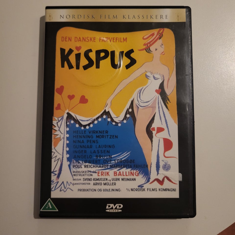 Kispus DVD familiefilm