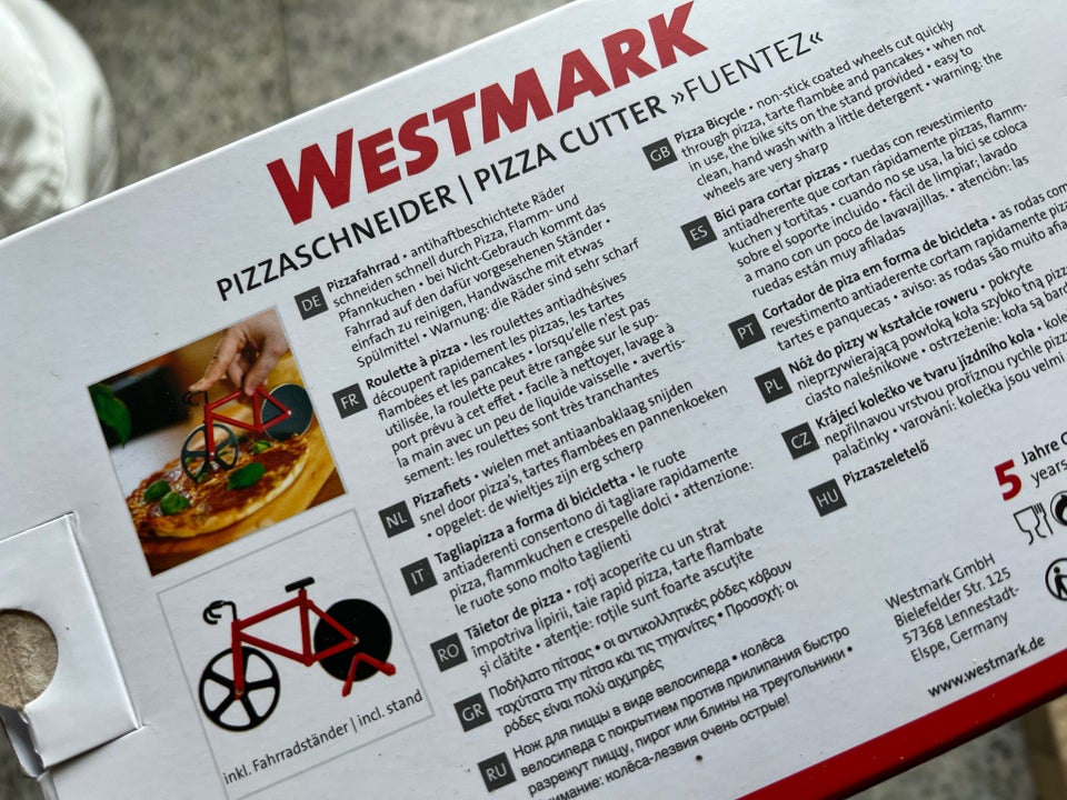 Pizzahjul Westmark