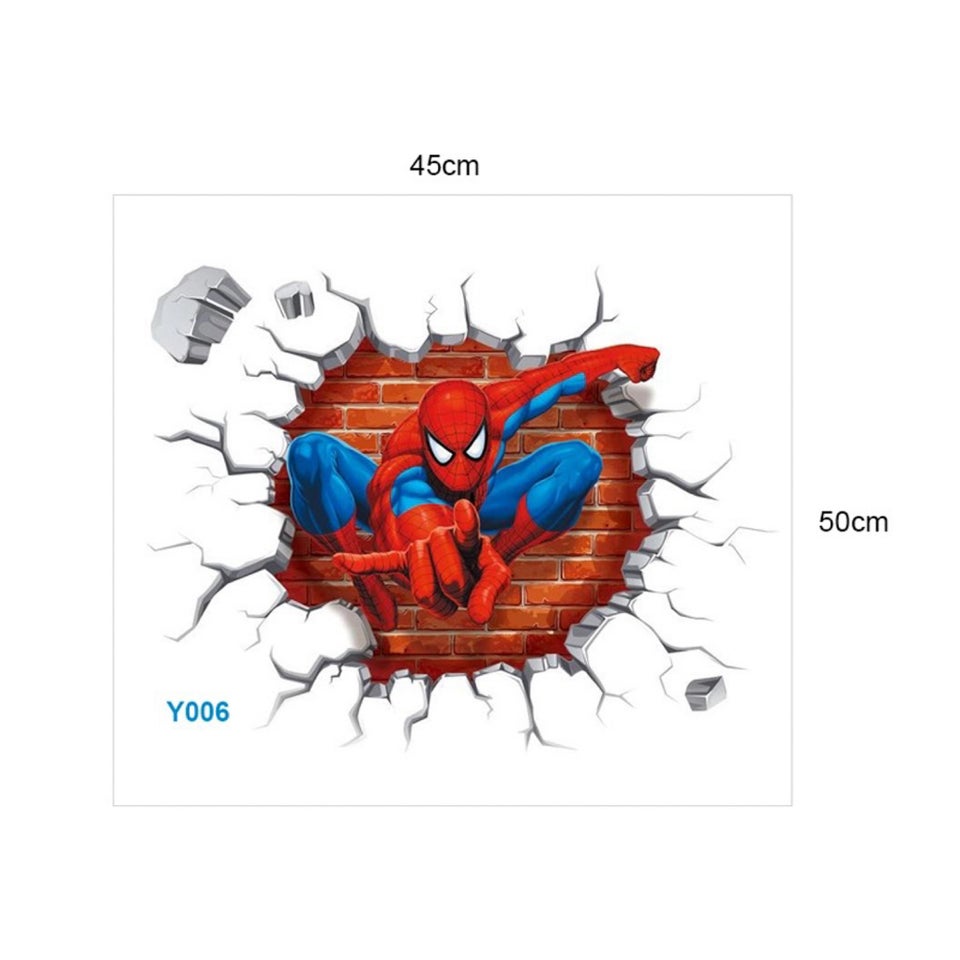 WALLSTICKER, motiv: SPIDERMAN, b: