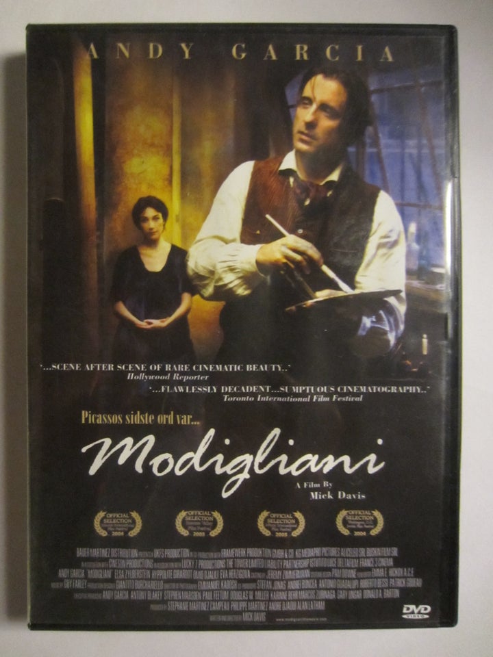 Modigliani, DVD, drama