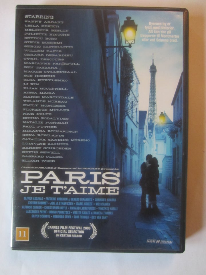 Paris Je T'aime, DVD, romantik