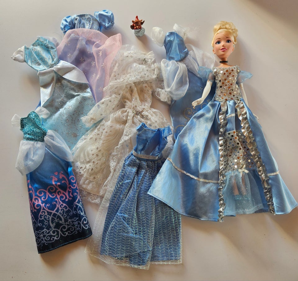 Barbie Disney prinsesse dukker