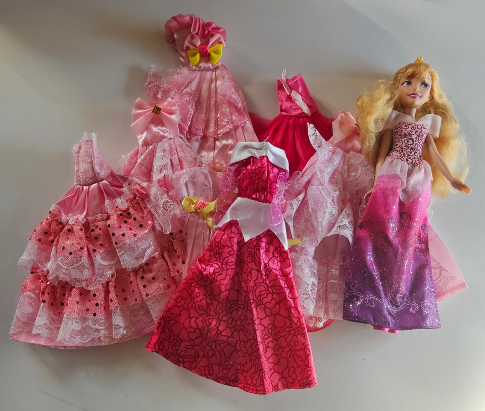 Barbie Disney prinsesse dukker